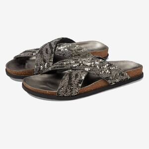 Free people Moon Child Embellished Sandal size 37 7